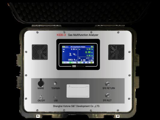 Tester Kstone KS30-3 SF6: rilevamento di precisione di umidità, purezza e SO₂ per la manutenzione di apparecchiature elettriche